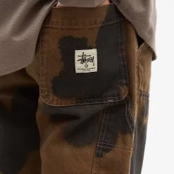 Stussy Stussy Floral Dye Work Pant -Stussy Apparel 02 05 2022 JA 116547 BROW 10 1