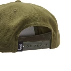 Stussy Big Basic Cap -Stussy Apparel 17 11 2022 JC 1311085 OLIV 3 1