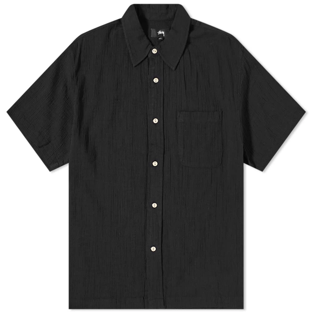 Stussy Wrinkly Cotton Gauze Shirt 1 Stussy Wrinkly Cotton Gauze Shirt