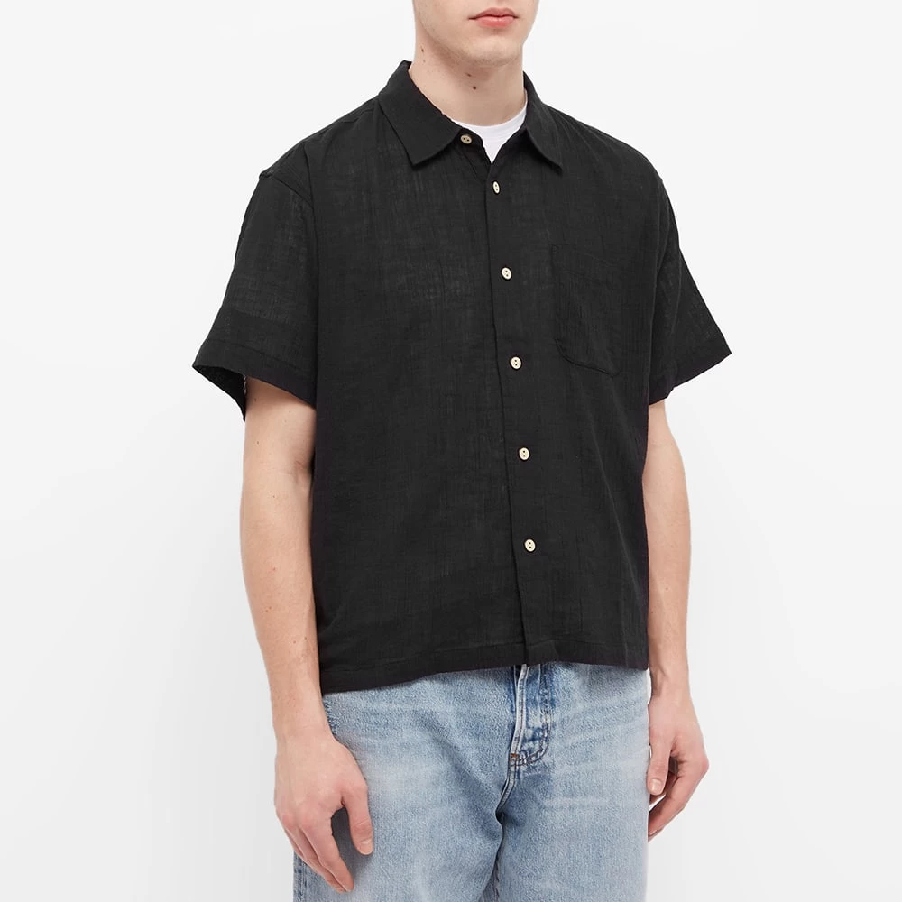 Stussy Wrinkly Cotton Gauze Shirt 2 Stussy Wrinkly Cotton Gauze Shirt - Image 2