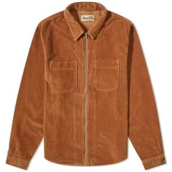 Stussy Wide Wale Cord Zip Shirt