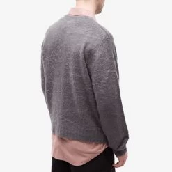 Stussy Brushed Cardigan 7 Stussy Brushed Cardigan -Stussy Apparel 23 02 2023 AJ 117163 CHAR 8 1