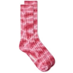Stussy Dyed Rib Crew Sock