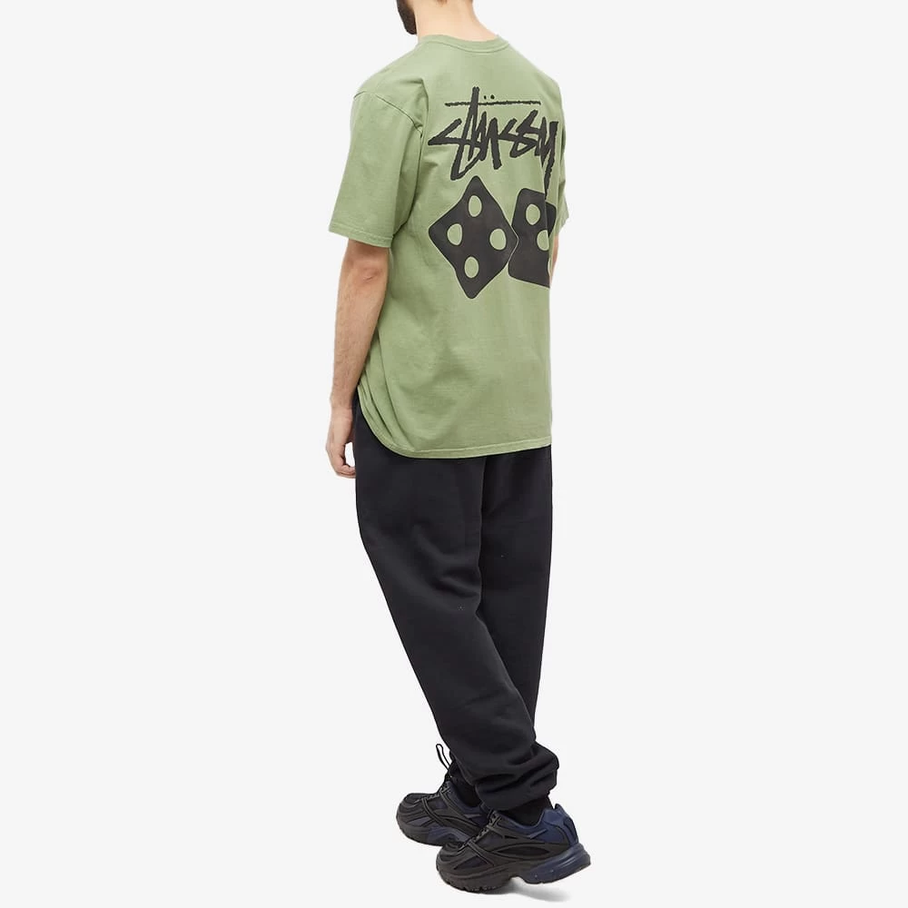 Stussy Dice Pigment Dyed Tee 4 Stussy Dice Pigment Dyed Tee - Image 4