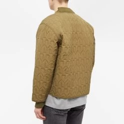 Stussy S Quilted Liner Jacket -Stussy Apparel 23 02 2023 NS 115670 OLIV 8 1