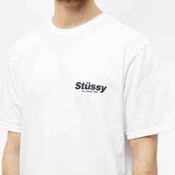 Stussy Rabbit Hole Tee -Stussy Apparel 23 02 2023 NS 1904873 WHIT 10 1