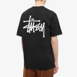 Stussy Basic Stussy Tee -Stussy Apparel 23 02 2023 LL 1904870 BLAC 3 1