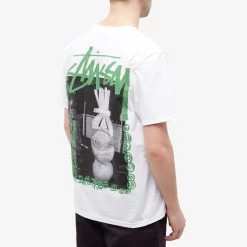 Stussy Tiki Tee -Stussy Apparel 23 02 23 JF 1904876 WHIT 8 1