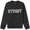 Stussy Relaxed Oversized Crew Sweat