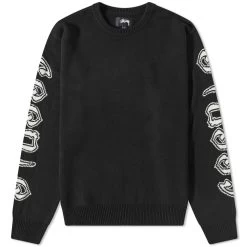 Stussy Sleeve Logo Crew Sweat