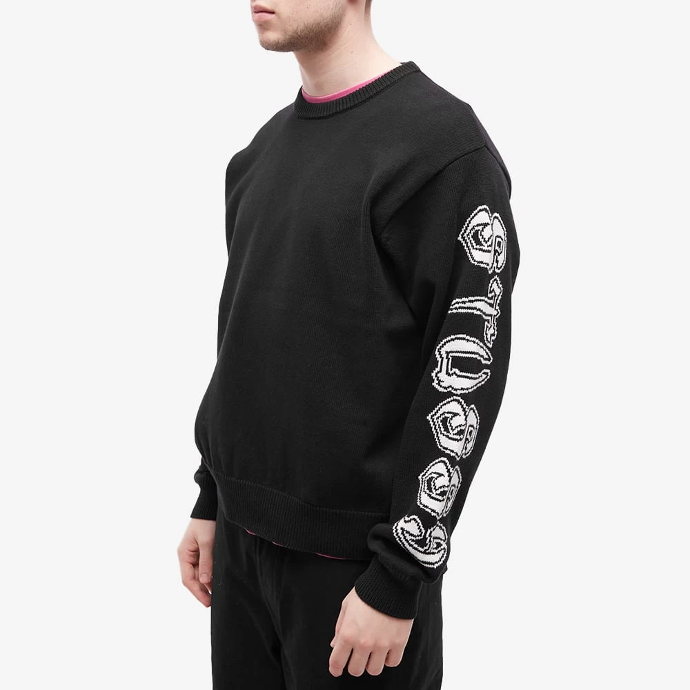 Stussy Sleeve Logo Crew Sweat 2 Stussy Sleeve Logo Crew Sweat - Image 2
