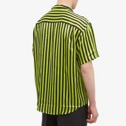 Stussy Striped Silk Shirt -Stussy Apparel 30 06 2022 EC 1110233 BLAC 8 1