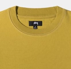 STUSSY | Crew Neck Unisex Street Style Long Sleeves Plain Cotton Logo -Stussy Apparel org 1024