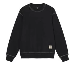 STUSSY | Crew Neck Unisex Street Style Long Sleeves Plain Cotton Logo -Stussy Apparel org 1027