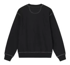 STUSSY | Crew Neck Unisex Street Style Long Sleeves Plain Cotton Logo -Stussy Apparel org 1028