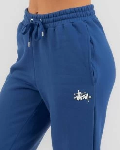 STUSSY | Casual Style Street Style Plain Cotton Long Logo Pants -Stussy Apparel org 103