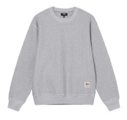 STUSSY | Crew Neck Unisex Street Style Long Sleeves Plain Cotton Logo -Stussy Apparel org 1032