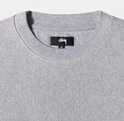 STUSSY | Crew Neck Unisex Street Style Long Sleeves Plain Cotton Logo -Stussy Apparel org 1034