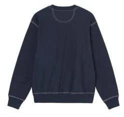 STUSSY | Crew Neck Unisex Street Style Long Sleeves Plain Cotton Logo -Stussy Apparel org 1038