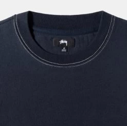 STUSSY | Crew Neck Unisex Street Style Long Sleeves Plain Cotton Logo -Stussy Apparel org 1039