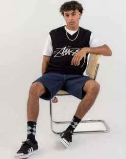 STUSSY | Skater Style Plain Street Style Vests & Gillets -Stussy Apparel org 1043