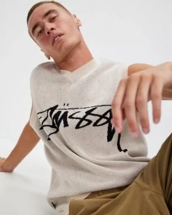 STUSSY | Skater Style Plain Street Style Vests & Gillets -Stussy Apparel org 1045
