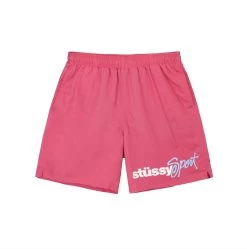 STUSSY | Unisex Street Style Logo Skater Style Shorts -Stussy Apparel org 1059