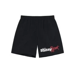 STUSSY | Unisex Street Style Logo Skater Style Shorts -Stussy Apparel org 1064