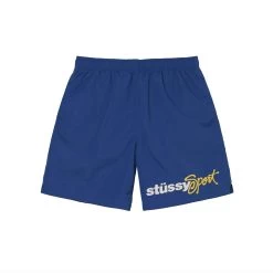 STUSSY | Unisex Street Style Logo Skater Style Shorts -Stussy Apparel org 1069