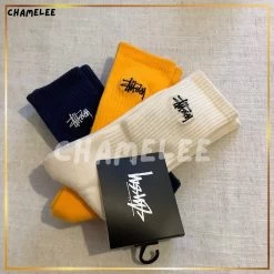 STUSSY | Unisex Nylon Blended Fabrics Street Style Plain Cotton