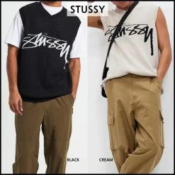STUSSY | Pullovers Unisex Street Style Plain Logo Skater Style