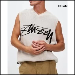 STUSSY | Pullovers Unisex Street Style Plain Logo Skater Style -Stussy Apparel org 1094