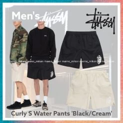 STUSSY | Unisex Street Style Plain Logo Swimwear