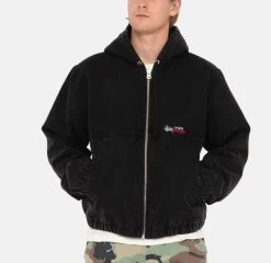 STUSSY | Unisex Street Style Plain Logo Skater Style Jackets -Stussy Apparel org 1156