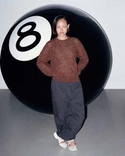 STUSSY | Pullovers Unisex Blended Fabrics Long Sleeves Plain Cotton -Stussy Apparel org 1202