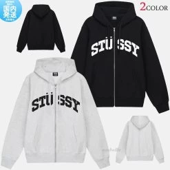 STUSSY | Pullovers Unisex Street Style Long Sleeves Logo Skater Style