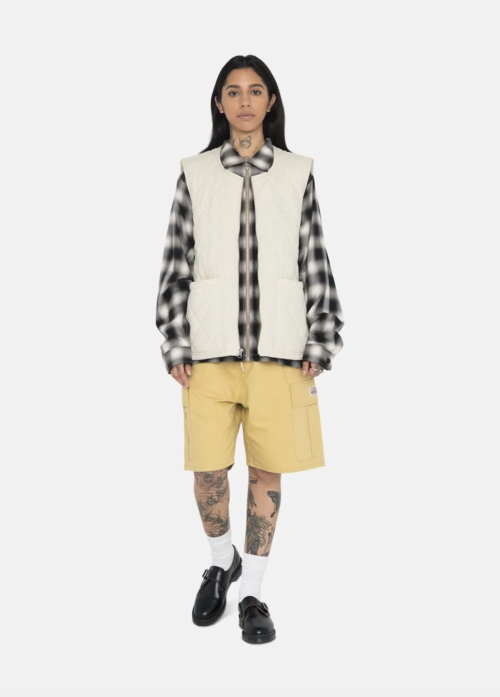 STUSSY | Unisex Street Style Logo Skater Style Vests & Gillets 12 STUSSY | Unisex Street Style Logo Skater Style Vests & Gillets - Image 12