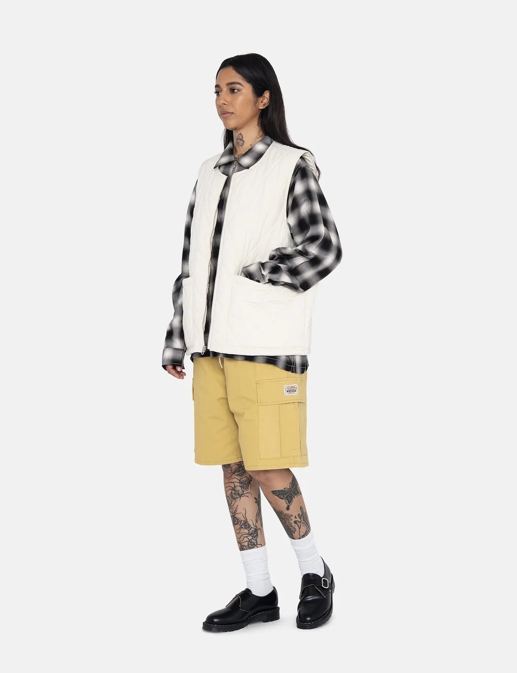 STUSSY | Unisex Street Style Logo Skater Style Vests & Gillets 13 STUSSY | Unisex Street Style Logo Skater Style Vests & Gillets - Image 13