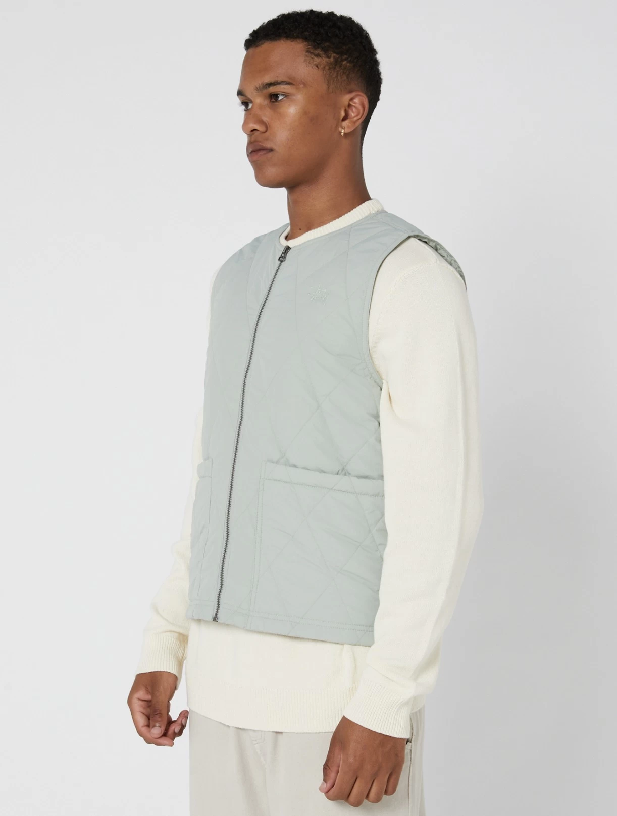 STUSSY | Unisex Street Style Logo Skater Style Vests & Gillets 16 STUSSY | Unisex Street Style Logo Skater Style Vests & Gillets - Image 16