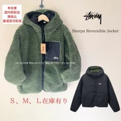 STUSSY | Unisex Nylon Street Style Nylon Jacket Skater Style Jackets