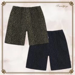 STUSSY | Leopard Patterns Street Style Skater Style Swimwear