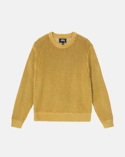 STUSSY | [STUSSY]★PIGMENT DYED LOOSE GAUGE SWEATER -Stussy Apparel org 1487