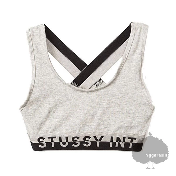 STUSSY | Street Style Plain Logo Skater Style Bras 4 STUSSY | Street Style Plain Logo Skater Style Bras - Image 4