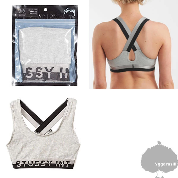STUSSY | Street Style Plain Logo Skater Style Bras 5 STUSSY | Street Style Plain Logo Skater Style Bras - Image 5