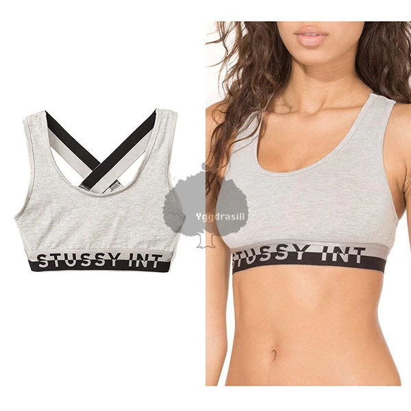 STUSSY | Street Style Plain Logo Skater Style Bras 6 STUSSY | Street Style Plain Logo Skater Style Bras - Image 6