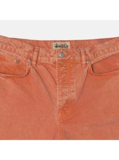 STUSSY | Unisex Plain Cotton Logo Jeans -Stussy Apparel org 1541
