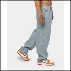 STUSSY | Unisex Denim Street Style Plain Cotton Logo Skater Style -Stussy Apparel org 1550