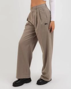 STUSSY | Stripes Casual Style Blended Fabrics Street Style Plain -Stussy Apparel org 163