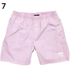 STUSSY | Unisex Street Style Plain Cotton Logo Skater Style Shorts -Stussy Apparel org 1638