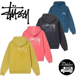 STUSSY | Unisex Street Style Long Sleeves Plain Cotton Logo
